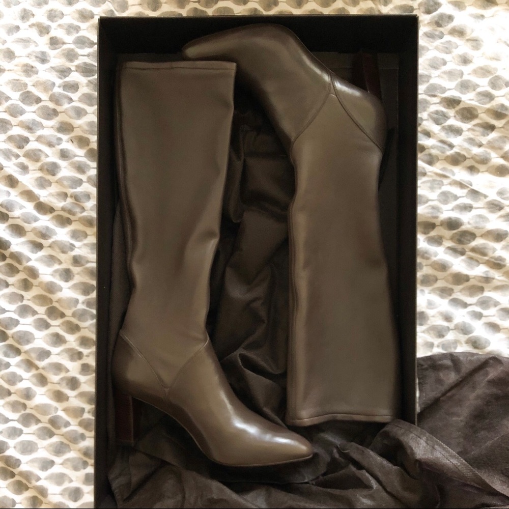 Cole Haan Joana Tall Boot Dark Chocolate 9.5B *New